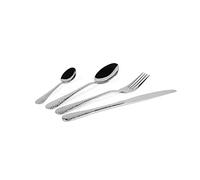 Excelsa Drops Servizio Posate 24 Pezzi, Acciaio Inox 18/0