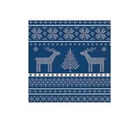 SERV.LUNCH HELENE BLUE 33x33 cm -20u.-
