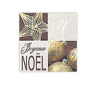 SERV.LUNCH JOYEUX NOEL 33 x 33 cm. -20u.-