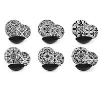 Excelsa florence servizio piatti 18 pezzi, in finissima porcellana