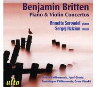 Benjamin Britten Britten: Piano & Violin Concertos (CD) Album
