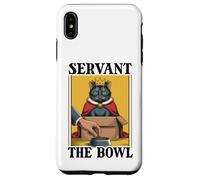 Servant The Bowl Cat Lover, gatto in scatola divertente Custodia per iPhone XS Max