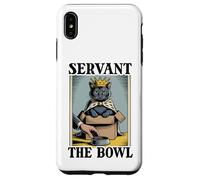 Servant The Bowl Cat Lover, gatto in scatola divertente Custodia per iPhone XS Max