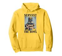 Servant The Bowl Cat Lover, Gatto in Scatola Divertente Felpa con Cappuccio