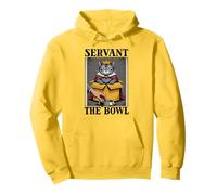 Servant The Bowl Cat Lover, Gatto in Scatola Divertente Felpa con Cappuccio