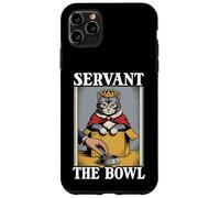 Servant The Bowl, ciotola per cibo a forma di gatto, divertente Custodia per iPhone 11 Pro Max