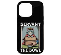 Servant The Bowl, ciotola per cibo a forma di gatto, divertente Custodia per iPhone 13 Pro