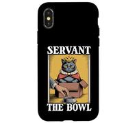 Servant The Bowl, ciotola per cibo a forma di gatto, divertente Custodia per iPhone X/XS