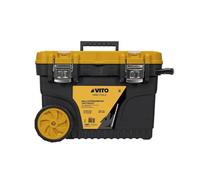 Servante Strumenti 595 x 380 x 420 mm multi-rangement alta resistenza manico telescopico in acciaio.Carrello Strumenti