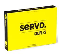 SERVD - Coppie - L'esilarante gioco di carte per coppie nella vita reale | Un divertente regalo di coppia per anniversario, San Valentino, Natale, appuntamenti notturni e altro | Gioco di strategia