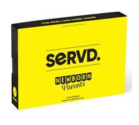 SERVD - Genitori appena nati - Il divertente gioco di carte per coppie reali per neonati e genitori infantili | Regalo perfetto per neogenitori, baby shower e primo compleanno | gioco di strategia