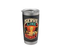 Serve Line Sunset Bicchiere termico in acciaio inox doppia parete