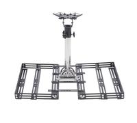 Servello del tetto Brilluxa, rotazione a 360 gradi di antenna satellitare, supporto per la cresta del tetto con regolazione inclinazione a 160 °, supporto per tetto a piatto