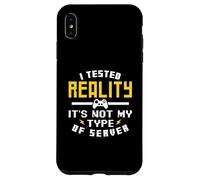 Server di gioco online di videogiochi divertenti Custodia per iPhone XS Max