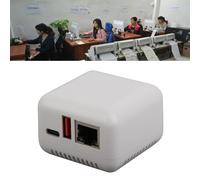 Server di stampa di rete USB 2.0, 100-240V, spina UE, compatibile con Windows/Linux/Android