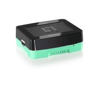 SERVER DI STAMPA LEVELONE FPS-1032, Universale Stampanti USB, Nero, Verde