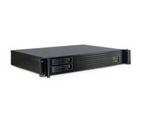 Server Inter-Tech 1.5U-1528L Mini-ITX Rack 1,5U Acciaio Nero