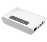Server Multifunzione Rete Wireless Digitus Usb 2.0 A 2 Porte 300 Mbps