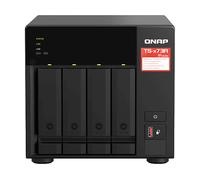 QNAP TS-473A NAS Tower Ryzen Embedded V1500B 8 GB DDR4 0 TB QNAP Turbo System Nero