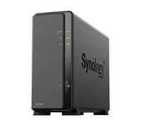 SYNOLOGY NAS TOWER 1BAY 2.5"/3.5" SSD/HDD SATA MAX 12TB, CPU quad-core Realtek RTD1619B RAM 1 GB DDR