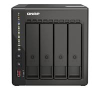 QNAP TS-453E NAS Tower Intel® Celeron® J6412 8 GB 0 TB QNAP QTS Nero