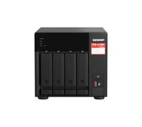 QNAP TS-473A NAS Tower Ryzen Embedded V1500B 8 GB DDR4 0 TB QNAP Turbo System Nero