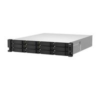 Server NAS QNAP TS-h1887XU-RP Armadio (2U) Intel Xeon E E-2334 16 GB DDR4 0 TB QuTS hero Nero, Bianco [TS-H1887XU-RP-E2334-16G]