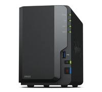 Server NAS Synology DiskStation DS223 Mini Tower Realtek RTD1619B 2 GB DDR4 8 TB HDD Manager Nero (Synology DS223/8TB SYN HAT3300) [DS223/8TB-HAT3300]