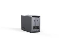 Ugreen NASync DXP2800 NAS System 2-Bay Compatta Intel N N100 8 GB DDR5 0 TB UGOS Pro Nero