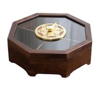 Server per snack diviso con coperchio trasparente, scomparti multipli per caramelle, noci e snack