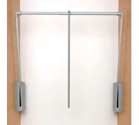 Servetto 3000 Originale Appendiabito Saliscendi Da Armadio 77/120 Grigio 10 Kg