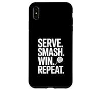 Servi Smash Win Ripeti Padel Tennis Custodia per iPhone XS Max