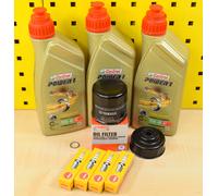 Service Kit Originale Filtro Olio Candele Castrol 10W40 Per: Yamaha YZF-R6 08-23