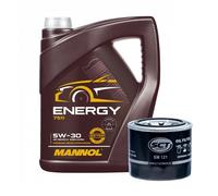 Service Kit SCT SM 121 FILTRO OLIO, MANNOL Energy 5W-30 OLIO MOTORE, 5 Litri