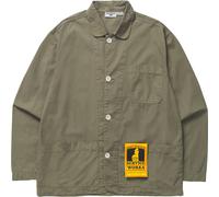Service Works - Camicia in cotone biologico - Easy Chef Shirt Olive per Uomo in Cotone - Taglia M - Kaki
