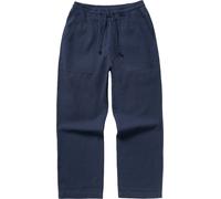 Service Works - Pantaloni in cotone biologico - Seersucker Chef Pants Dark Navy per Uomo in Cotone - Taglia M - Blu navy