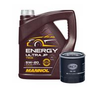Servicekit Sct Sm 106 Filtro Olio,mannol Energia Ultra JP 5W-20 Olio Motore,4