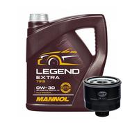 Servicekit Sct Sm 142/1 Filtro Olio,mannol Legend Extra 0W-30 Olio Motore,4