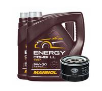 Servicekit Sct Sm 142 Filtro Olio,mannol Energy Comby Ll 5W-30 Olio Motore,8