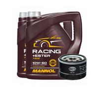 Servicekit Sct Sm 142 Filtro Olio,mannol Racing Ester 10W-60 Olio Motore,8 Litro