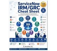 ServiceNow IRM Cheat Sheet: The Visual Study Guide for Administration, Implementation, Certification & Interview