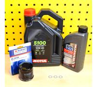 Serviceset Filtro Olio Kardanöl Motul 5100 10w40 Per : Suzuki Vzr / Vlr 1800