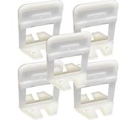 SERVICEWEBSHOP | Distanziatori Livellanti per Piastrelle per Pavimenti Perfetti, Cunei Livellanti Riutilizzabili, Sistema Livellante per Piastrelle da Parete e Pavimento (2 MM 250 PEZZI)