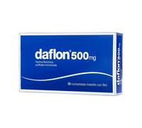 Servier Italia Daflon 500 mg - Trattamento Dell'Insufficienza Venosa 30 Compresse Rivestite
