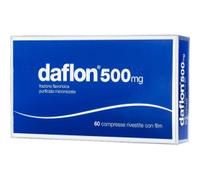 Servier Italia - Daflon 500 mg - Trattamento Dell'Insufficienza Venosa 60 Compresse Rivestite