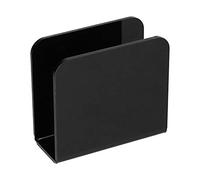 Servilletero Oficina Porta Tovaglioli da Cucina Porta Tovaglioli Verticale Dispenser per Tovaglioli per la Casa Tavola Ristoranti Regali Serviettenhalter Schwarz Metall