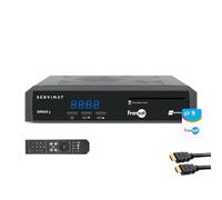 SERVIMAT - Ricevitore TV satellitare HD + scheda Viaccess Fransat PC6 + cavo HDMI 2M