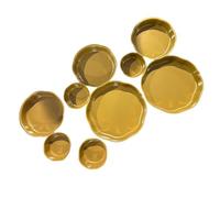 Serving Bowls for Entertaining - Decorative Nine-Grid Dessert Plate for Stylish Presentation, Elegant Charcuterie Tray with Multi-Compartment Design, Snack and Appetizer Organizer for Nuts Chips Fruit