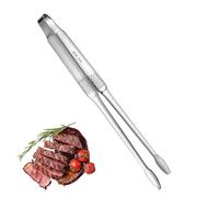 Serving Infradito - Food Infradito - Stainless Steel Food Grabber - Kitchen Clamp Cooking Grill BBQ Tool - Heat Resistant Bistecca Bread Clamp For Serving, Cooking, Salad, Grilling - Durable Grippers