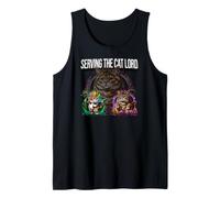 Serving The Cat Lord Funny Feline Royal Master Design Canotta